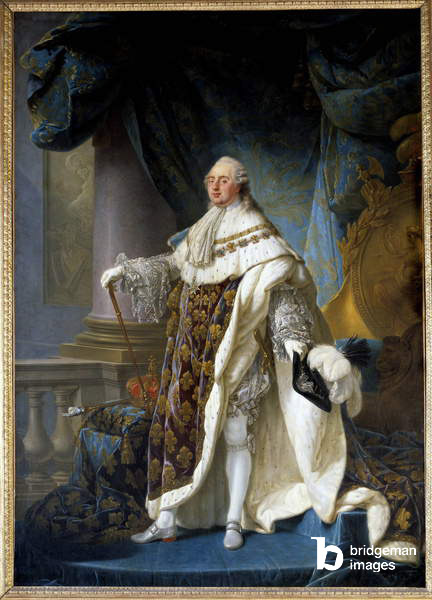 Portrait en pied du roi de France Louis XVI