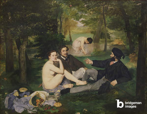 Le Déjeuner sur l'herbe, 1863