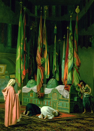 Imam Hussein, huile sur toile, Jean Léon Gérôme