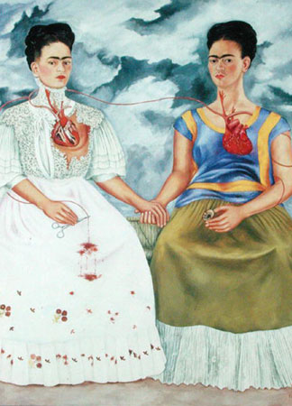 Les deux Fridas, 1939, huile sur toile, Frida Kahlo