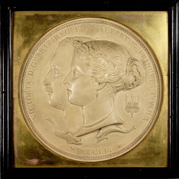 Model for official prize medals of the Great Exhibition, 1851/ William Wyon (1795-1851) / The Royal Mint Museum