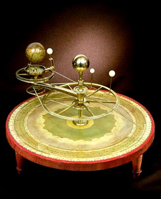 Planétarium fabriqué par Newton & Co. (XIXe siècle).