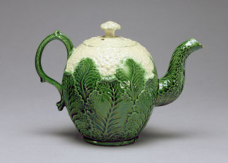 Cauliflower Teapot, Staffordshire, c.1759-66 English School, / Fitzwilliam Museum, University of Cambridge, UK