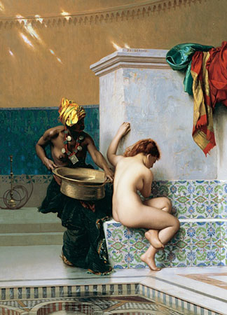 Bain maure, 1870, huile sur toile, Jean Léon Gérôme