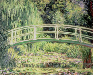 Nénuphars blancs, 1899, huile sur toile, Claude Monet