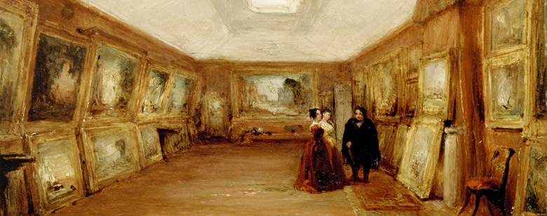 Interior of Turner's Gallery, George Jones/ Ashmolean Museum, University of Oxford/ Bridgeman Images