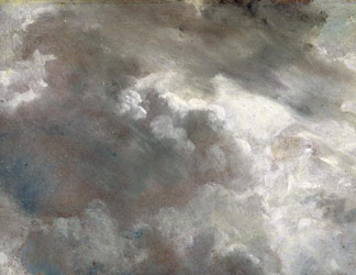 Etude de nuage, huile sur papier, 1821, John Constable