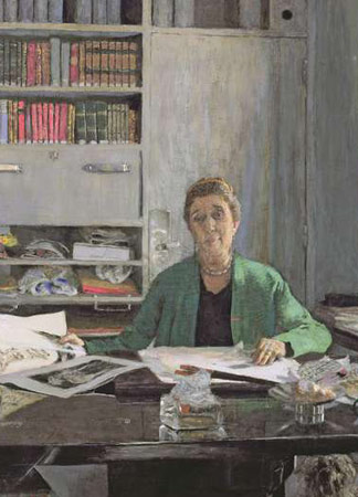 Jeanne Lanvin (1867-1946), 1933 (huile sur toile) par Edouard Vuillard (1868-1940)