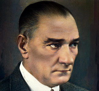 Mustapha Kemal Ataturk (1881-1938) - Ecole française - c.1925-30 - collection particulière