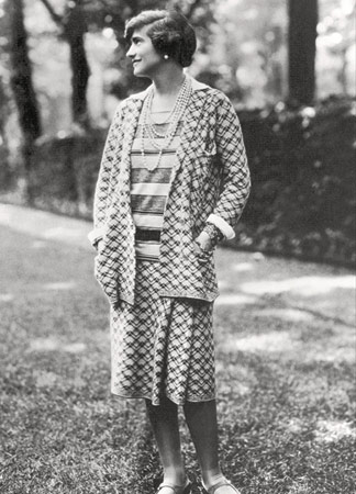 Portrait de Gabrielle Chanel, 1910-20, photographie française