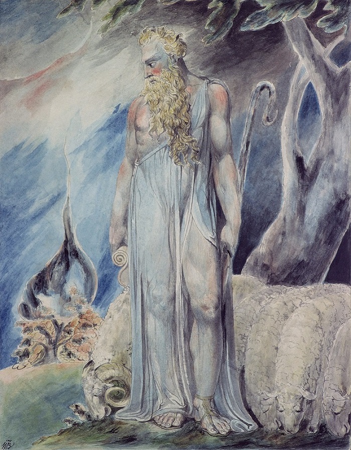 Moses and the Burning Bush, William Blake (1757-1827) / Victoria & Albert Museum, London, UK 