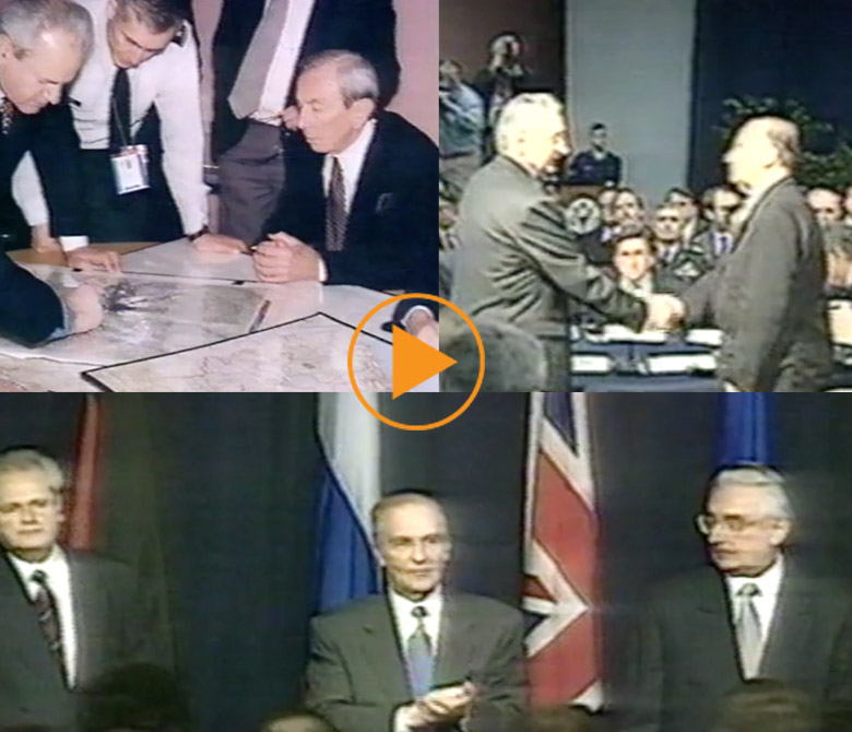 Dayton Agreement / Bridgeman Footage