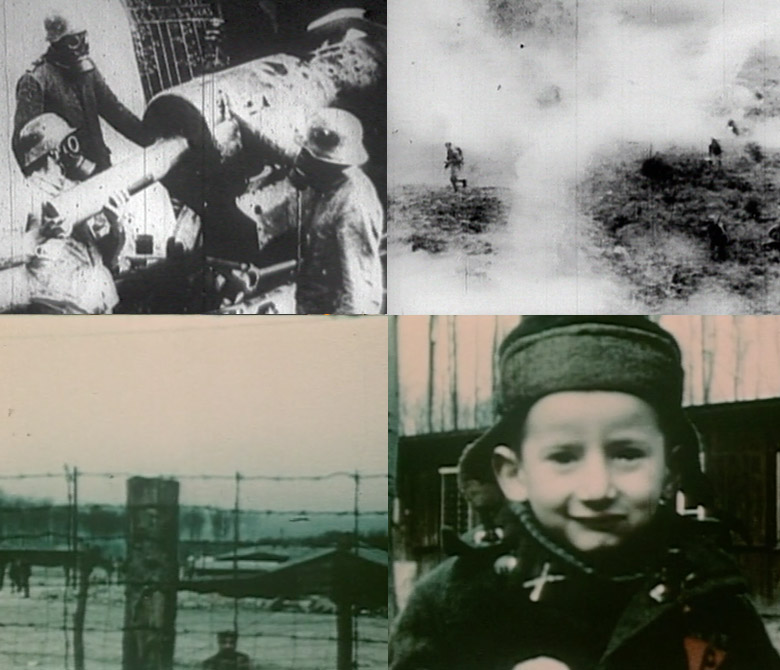 Liquid XYLYL bromide tear gas / Auschwitz Camp / Bridgeman Footage