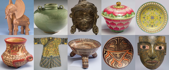 Artifacts from the Collection of the Lowe Art Museum. Click for more information on the images.