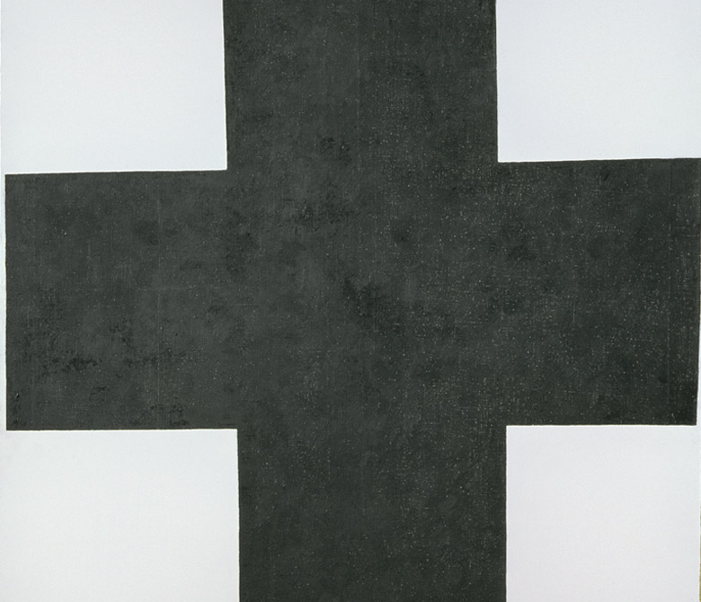  Black Cross, c.1923, Kazimir Malevich / State Russian Museum, St. Petersburg / Bridgeman Images 