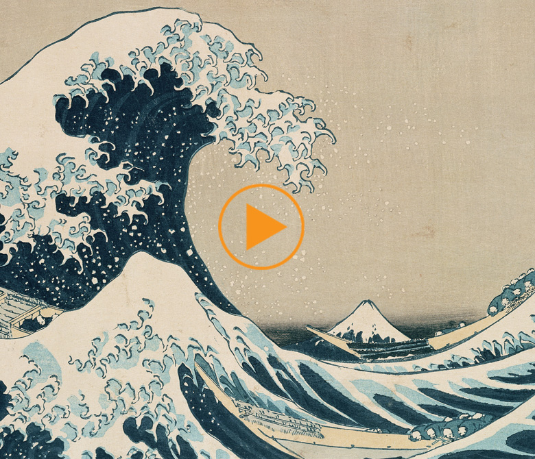 The Great Wave off Kanagawa, Katsushika Hokusai / Ikono.tv / Bridgeman Footage