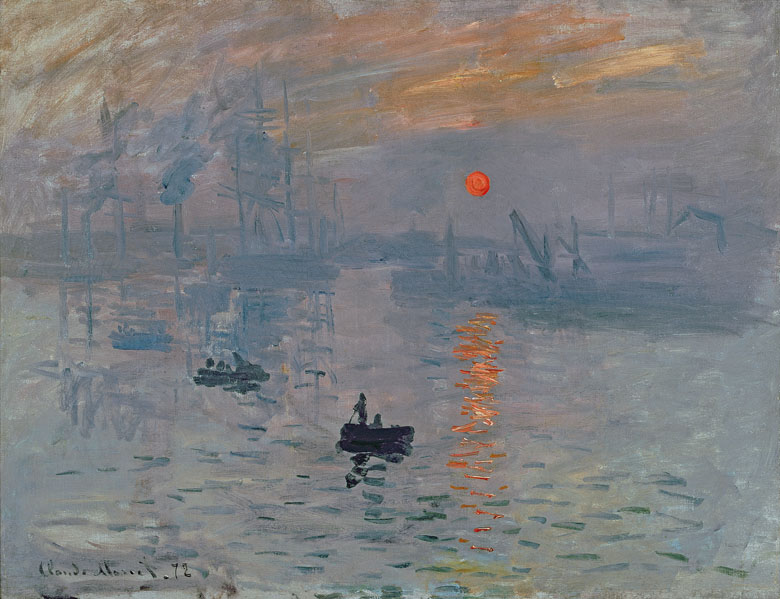 Impression: Sunrise, 1872 (oil on canvas), Claude Monet (1840-1926)/ Bridgeman Images