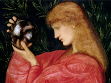 Astrologia, 1865 (gouache on paper), Burne-Jones, Sir Edward Coley (1833-98) / Private Collection / Photo © Agnew's, London, UK