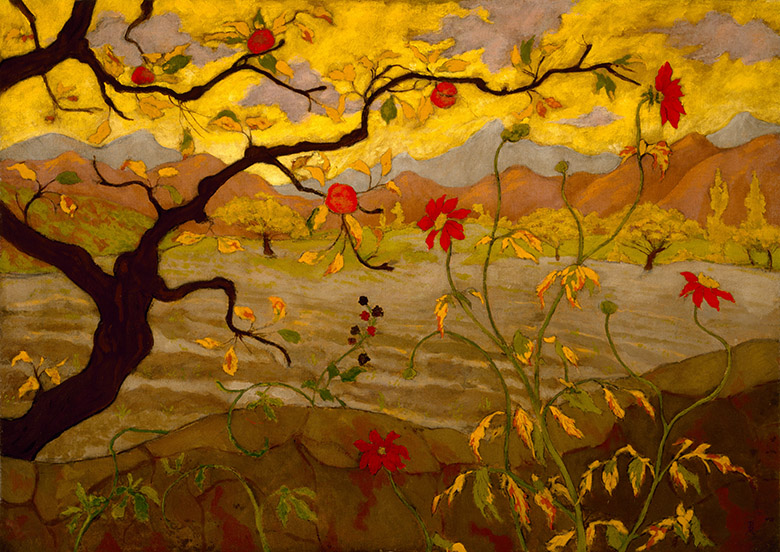 Appletree and Red Fruit, c.1902, Paul Ranson (1863-1909) / Museum of Fine Arts, Houston / Museum purchase funded by Audrey Jones Beck / Bridgeman Images