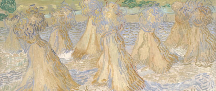 Sheaves of Wheat / Vincent van Gogh