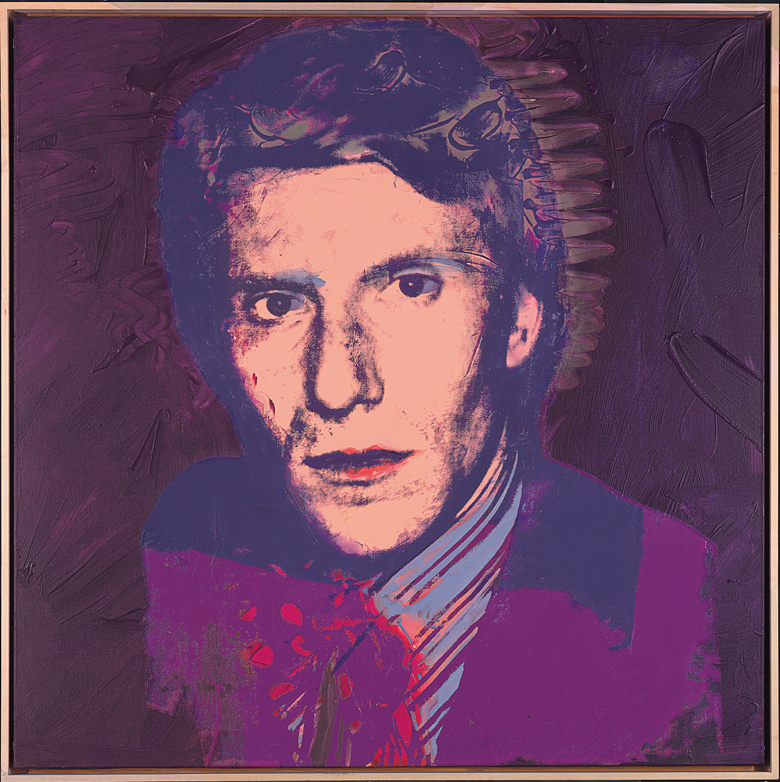 Yves Saint Laurent, 1974 (silkscreen ink & polymer paint on canvas), Andy Warhol (1928-87) / Private Collection / Photo © Christie's Images / Bridgeman Images