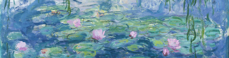 Waterlilies, 1916-19 (oil on canvas), Claude Monet (1840-1926)/ Bridgeman Images